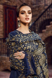 3 Piece Unstitched Heavy Embroidered Dhanak Wool Suit With Digital Printed Dhanak Wool Shawl MB-1155