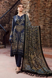 3 Piece Unstitched Heavy Embroidered Dhanak Wool Suit With Digital Printed Dhanak Wool Shawl MB-1155