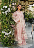 3 Piece Unstitched Heavy Embroidered Chickan Kari Lawn Suit ( Four-sided Embroidered Cotton Net Dupatta )EL-2710