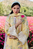 3 Piece Unstitched Embroidered Lawn Suit ( Printed Lawn Dupatta )JZ-205