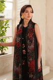 3 Piece Unstitched Embroidered Lawn Suit ( Printed Lawn Dupatta )