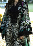 3 Piece Unstitched Embroidered Lawn Suit ( Printed Lawn Dupatta )