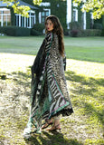3 Piece Unstitched Embroidered Lawn Suit ( Printed Lawn Dupatta )