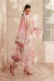 3 Piece Unstitched Embroidered Lawn Suit ( Printed Lawn Dupatta )
