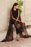 3 Piece Unstitched Embroidered Lawn Suit ( Printed Lawn Dupatta )