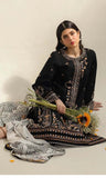 3 Piece Unstitched Heavy Embroidered Lawn Suit with Printed Poly Lawn Dupatta CO2650