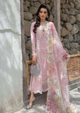 3 Piece Unstitched Heavy Embroidered Chickan Kari Lawn Suit with Four Sided Embroidered Silk Dupatta CM2600