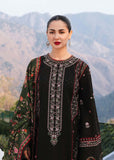 3 Piece Unstitched Heavy Embroidered Dhanak Wool Suit with Printed Woolen Shawl MB520